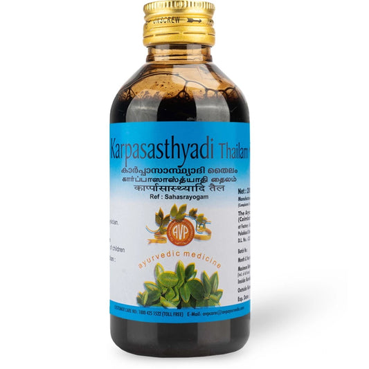 AVP Ayurvedic Karpasasthyadi Thailam Oil 200ml & 450ml