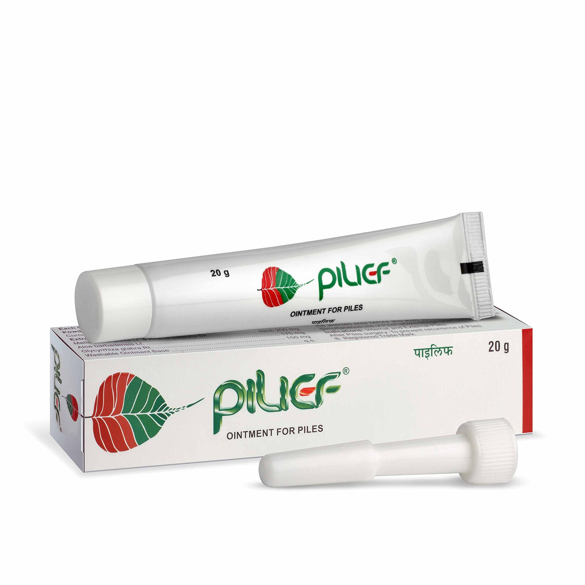 Charak Pharma Pilief Ointment For Piles Related Pain & Itching 20 g (Pack of 2)