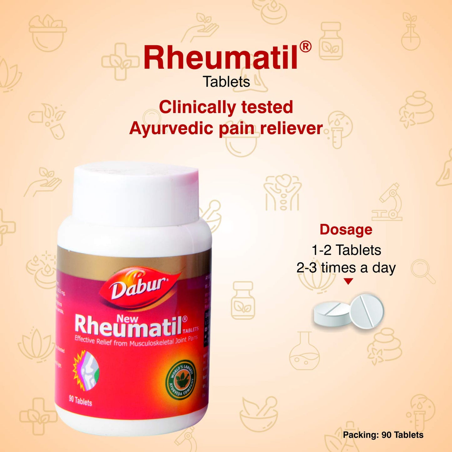 Dabur Ayurvedic Rheumatil Gel,Oil & Tablets