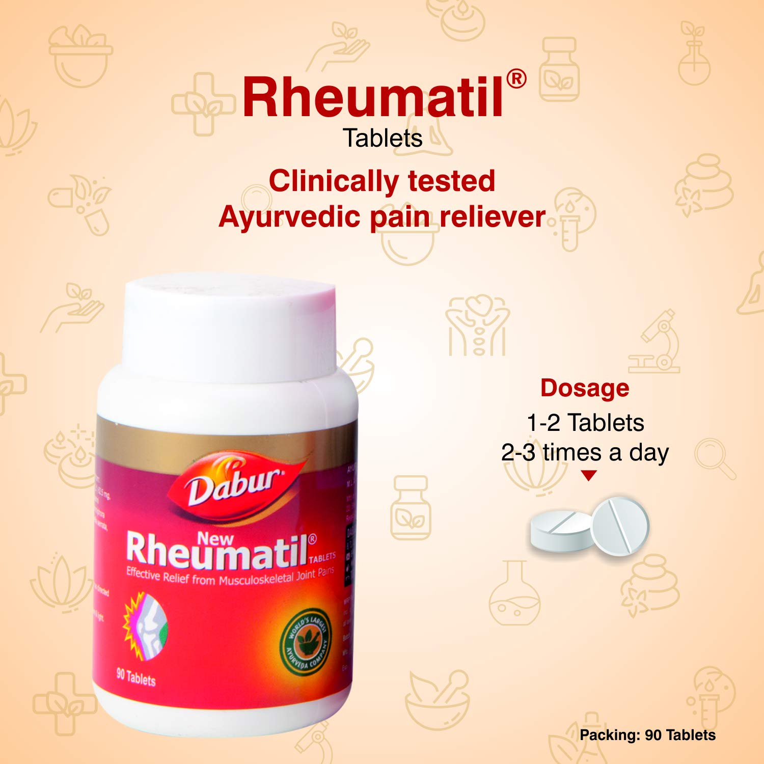 Dabur Ayurvedic Rheumatil Gel,Oil & Tablets