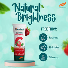 Himalaya Brightening Vitamin C Blueberry,Orange & Strawberry Face Wash