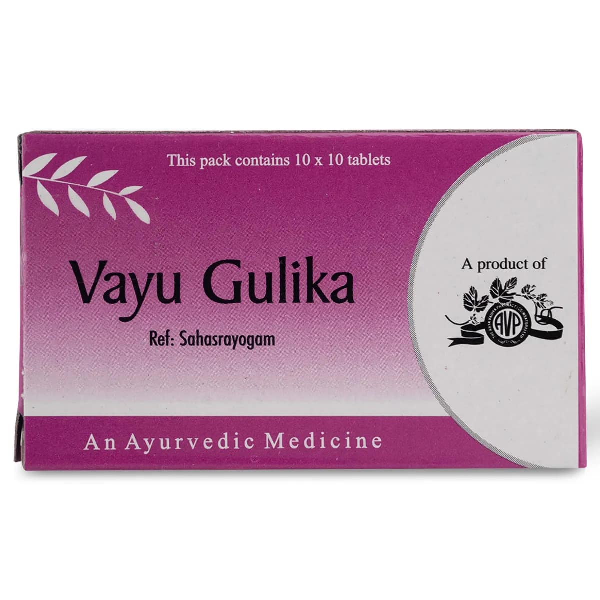 AVP Vayu Gulika Ayurvedic Tablets – 100 Tablets
