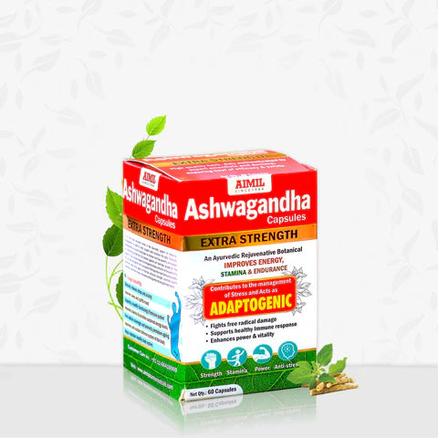 Aimil Ayurvedic Ashwagandha 60 capsules