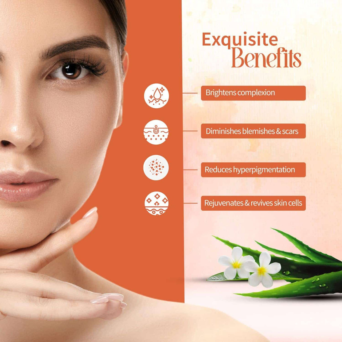 Aimil Ayouthveda Papaya Vera Facial Kit for Glowing Skin – 230g
