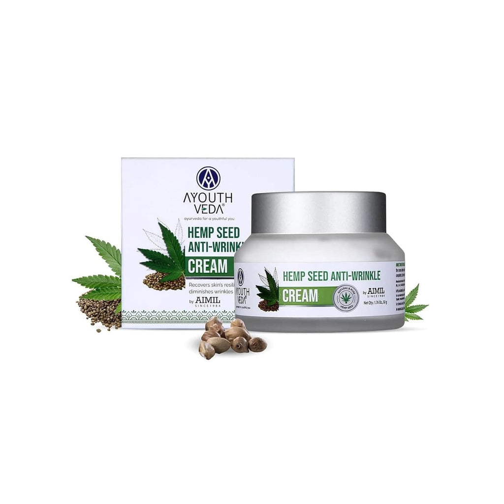 Aimil Ayouthveda Hemp Seed Anti-Wrinkle Cream Ayurvedic – 50g