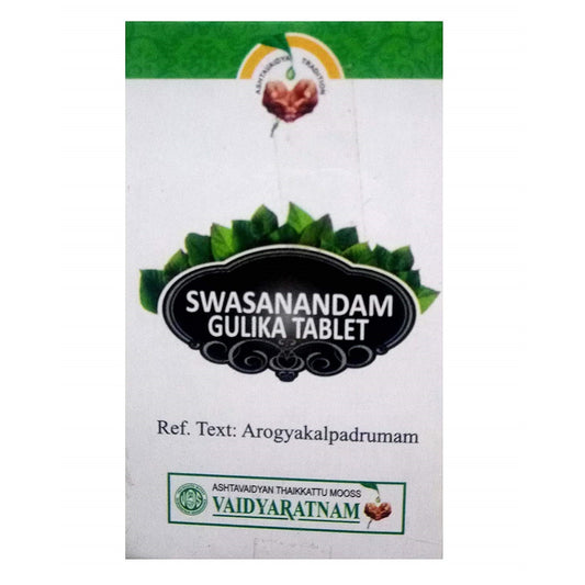 Vaidyaratnam Ayurvedic Swasanandam Gulika 100 Tabletten