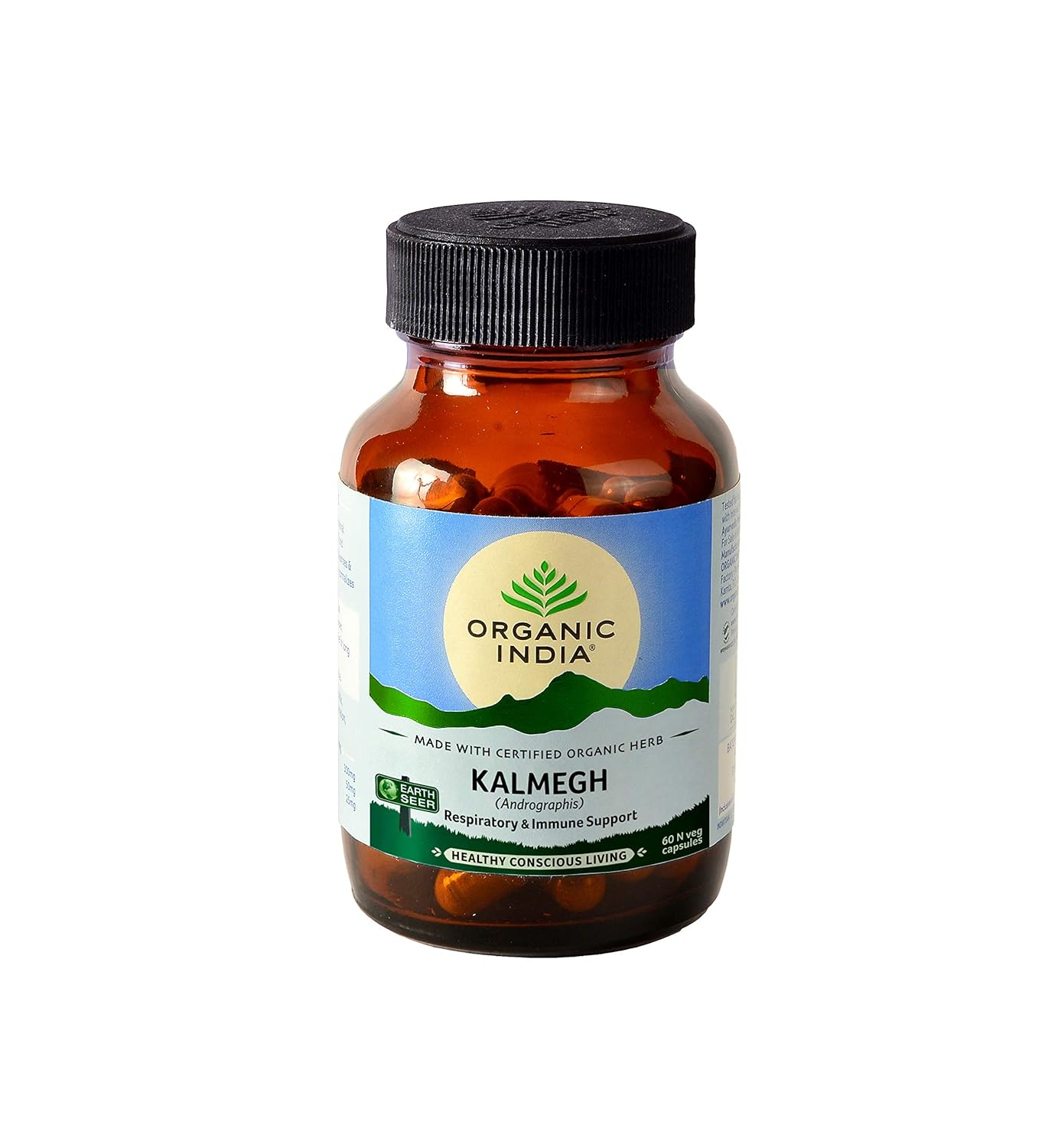 Organic India Ayurvedic Kalmegh to Detox your Body & Boost Immunity Capsule