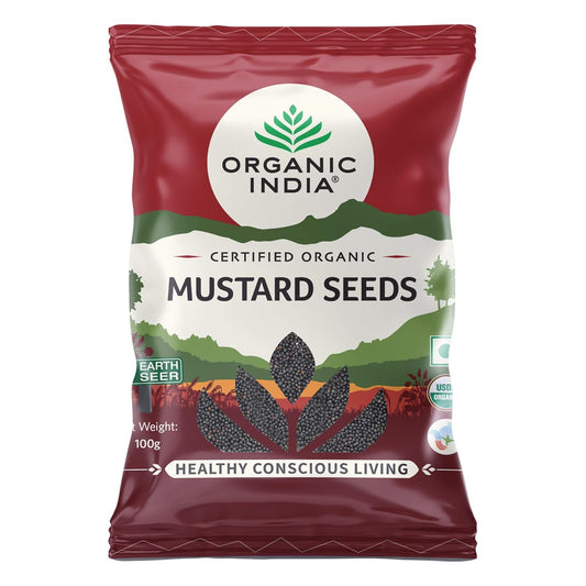 Organic India Mustard Seeds 100g