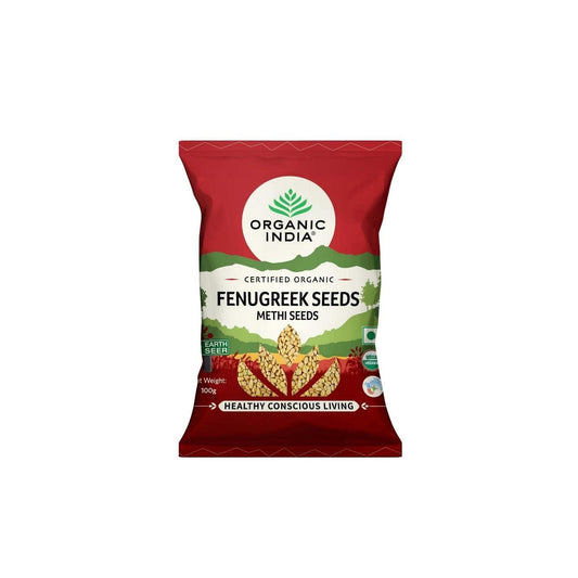 Organic India Fenugreek Seeds (Methi Seeds) 100g