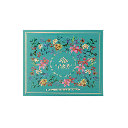 Organic India Exotic Brew Green Tea Infusion Gift Box Set