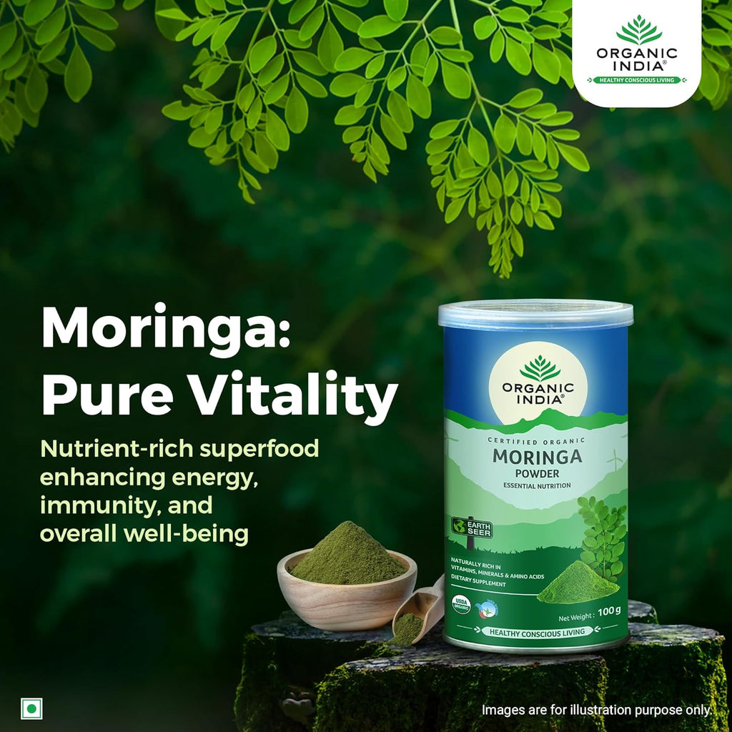 Organic India Organic Moringa Powder & Capsule