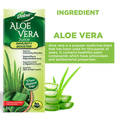 Dabur Ayurvedic Aloe Vera,Giloy,Giloy Neem Tulsi & Amla Juice 1 Liter