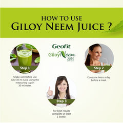 Leeford Ayurvedic Geofit Giloy Neem Juice With Tulsi 500ml