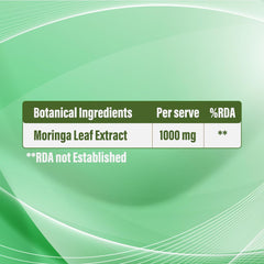 Patanjali Nutrela 1000mg Moringa 60 Tablets