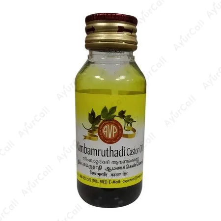 AVP Ayurvedic Nimbamruthadi Castor Oil 50ml & 200ml