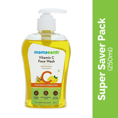 Mamaearth Vitamin C Face Wash With Vitamin C and Turmeric For Skin Illumination