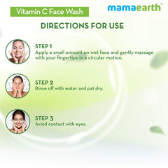 Mamaearth Vitamin C Face Wash With Vitamin C and Turmeric For Skin Illumination