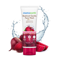 Mamaearth Beetroot Gentle Face Wash With Beetroot & Hyaluronic Acid 100 ml