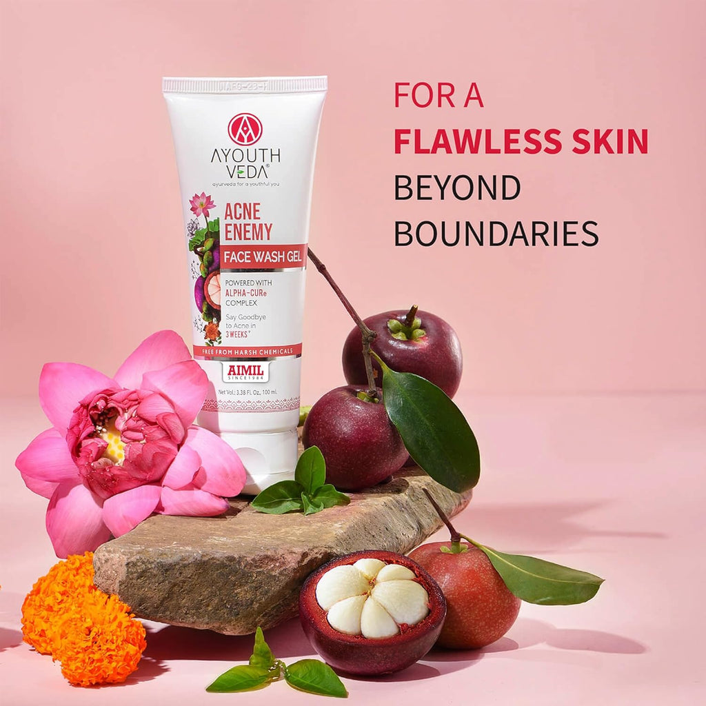 Aimil Ayouthveda Acne Enemy Face Wash Gel 100 ml