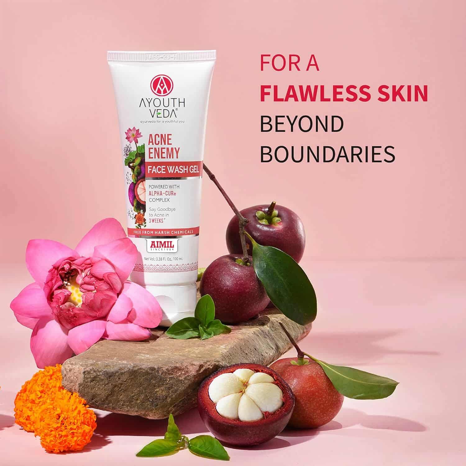 Aimil Ayouthveda Acne Enemy Face Wash Gel Ayurvedic – 100ml