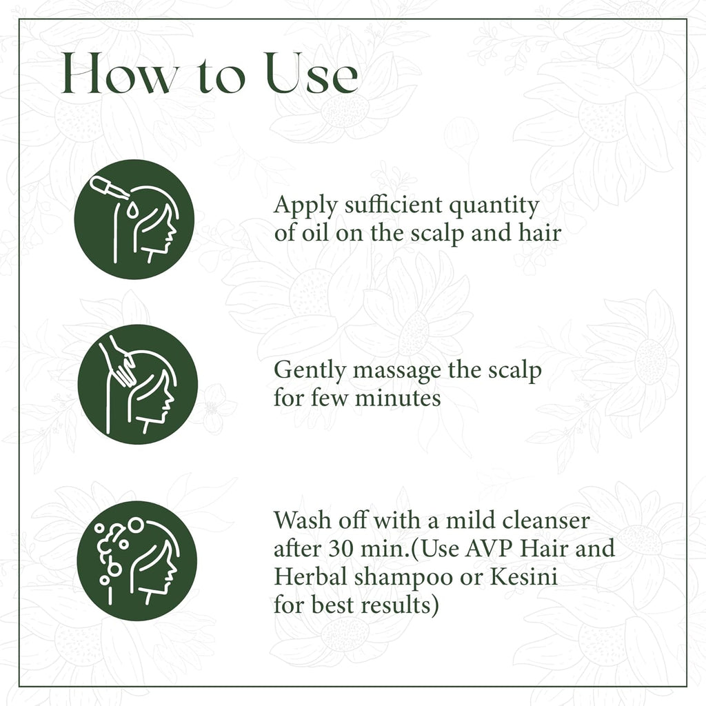 AVP Ayurvedic Chemparuthyadi Coconut Oil 200ml