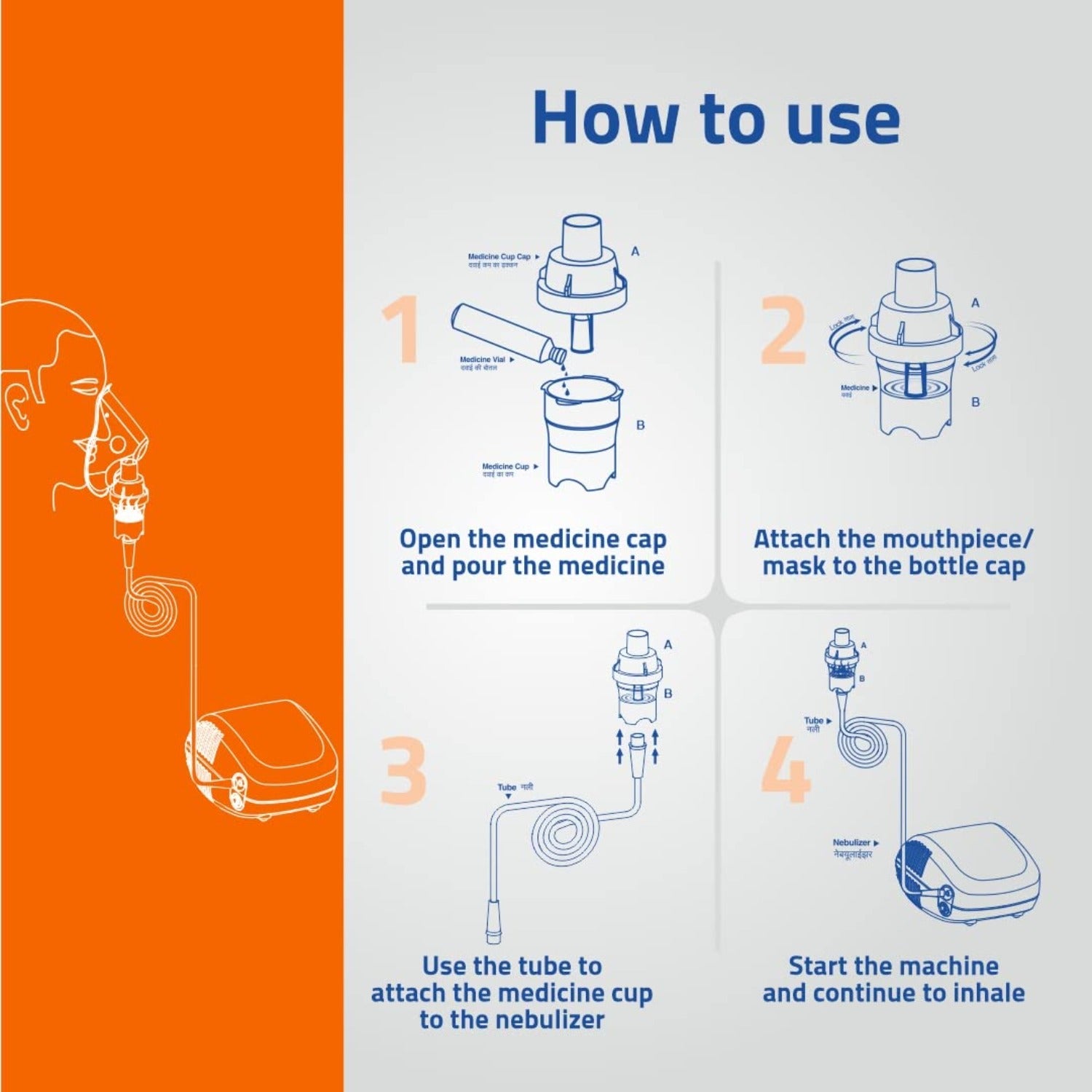Medtech Compressor Nebulizer Handyneb Classic