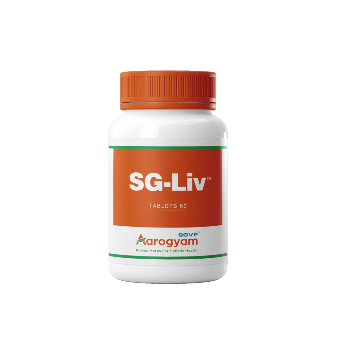 SGVP Aarogyam Ayurvedic SG Liv Syrup & Tablets