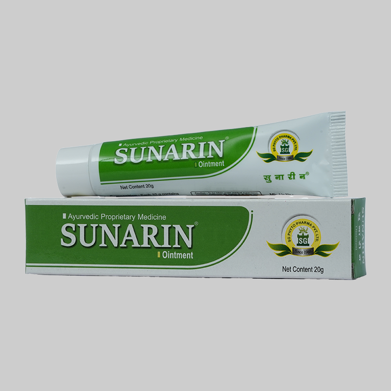 SG Phyto Pharma Ayurvedic Sunarin Capsules & Ointment