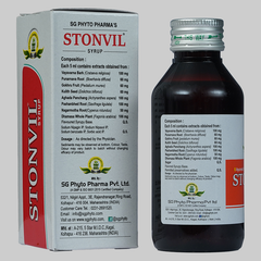 SG Phyto Pharma Ayurvedic Stonvil 120 & 550 Capsules & Syrup