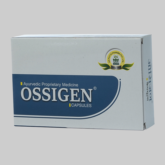 SG Phyto Pharma Ayurvedic Ossigen 120 & 550 Capsules