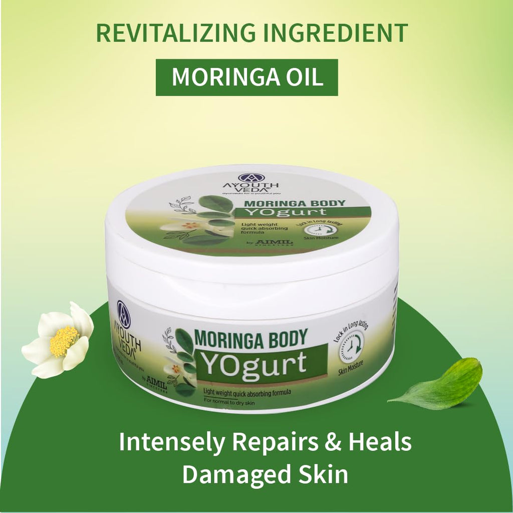 Aimil Ayouthveda Cosmetics Moringa Body Yogurt 200g