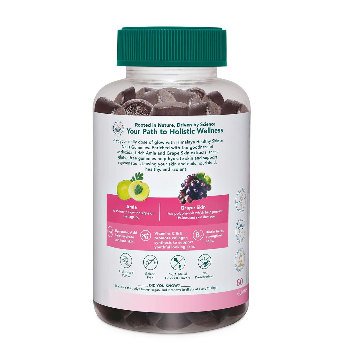 Himalaya Ayurvedic Healthy Skin & Nail Gummies 30's & 60's