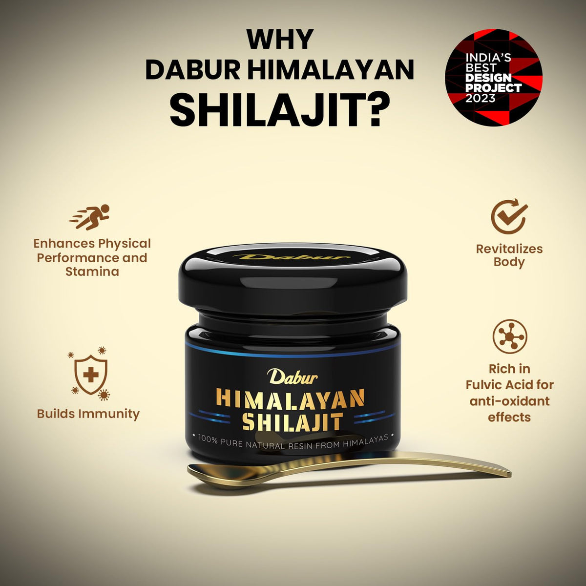 Dabur Himalayan Shilajit Resin 10g & 15g