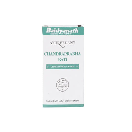 Baidyanath Ayurvedant Chandraprabha Bati 120 Tablets