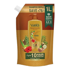 Dabur Vatika Ayurvedic Hair Shampoo 640ml & 1 Liter