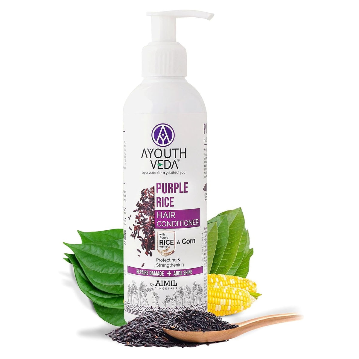 Aimil Ayouthveda Cosmetics Purple Rice Hair Conditioner 200ml