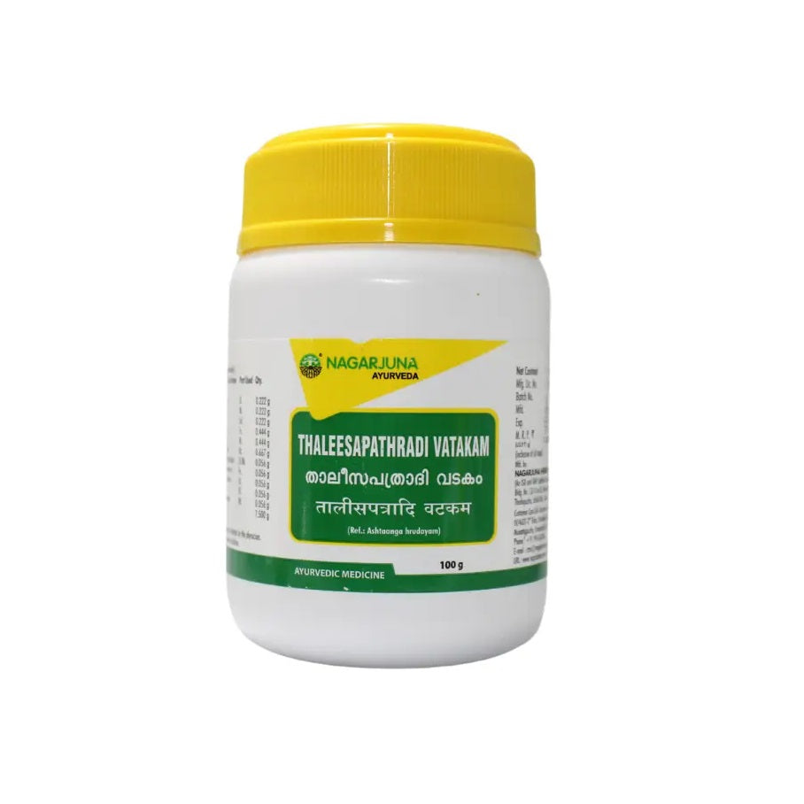 Nagarjuna Ayurvedic Thaleesapathradi Vatakam 100Gm