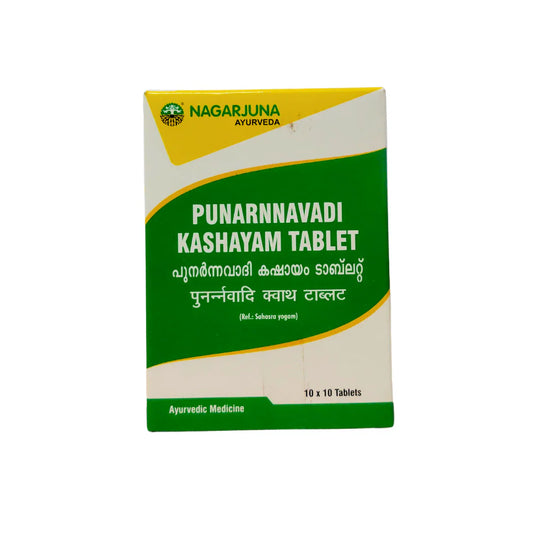 Nagarjuna Ayurvedic Punarnnavadi Kashayam 100 Tablets