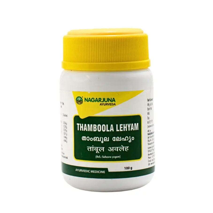 Nagarjuna Ayurvedic Thamboola Lehyam Paste 100g