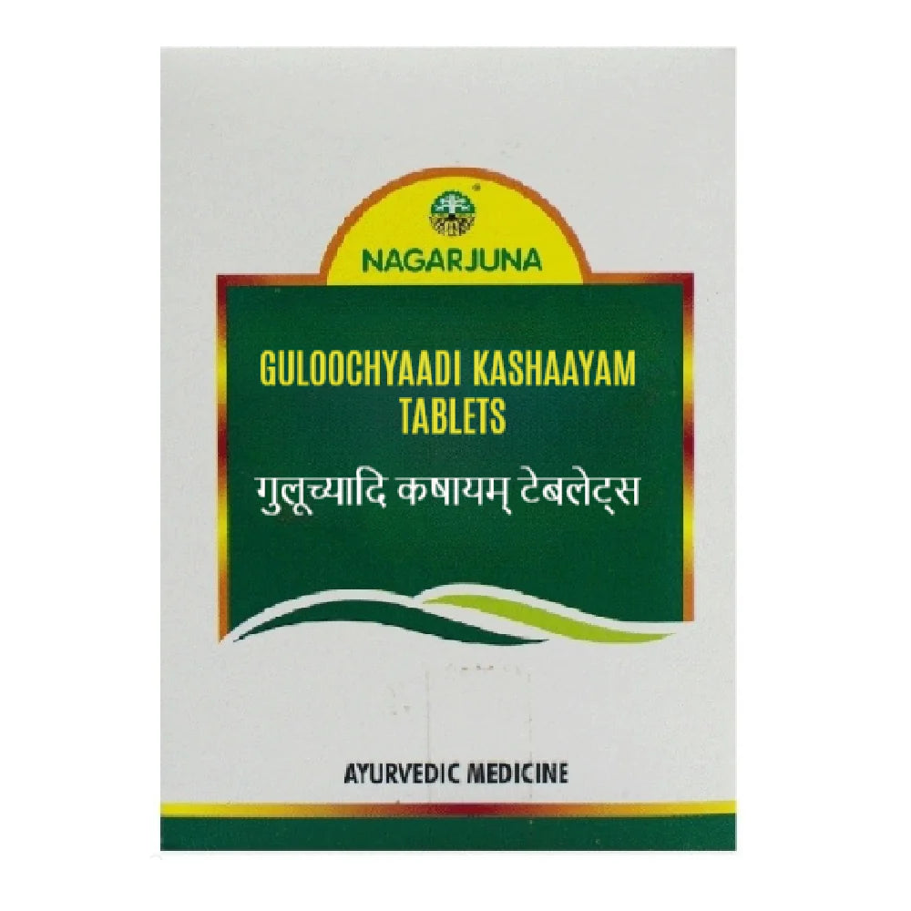 Nagarjuna Ayurveda Guloochyaadi Kashayam 100 Tablets