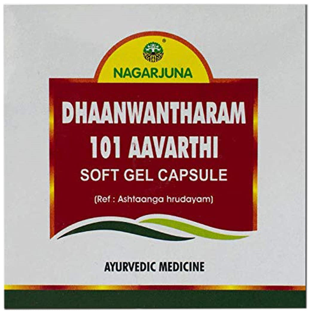 Nagarjuna Ayurvedic Dhanwantharam 101 Aavarthi 100 Capsules