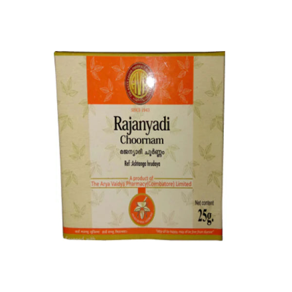 AVP Ayurvedic Rajanyadi Choornam Powder 2 X 25g