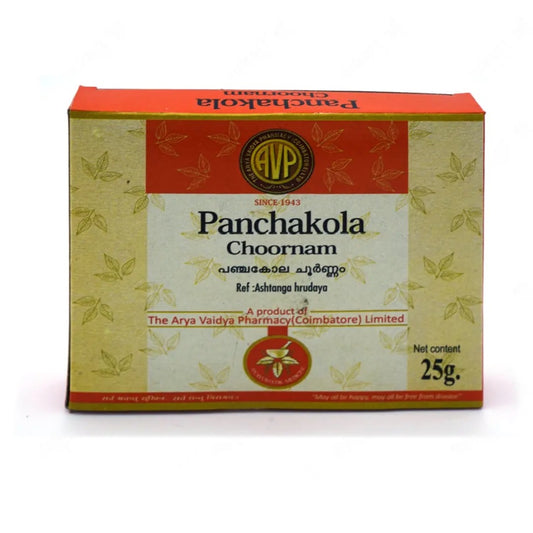 AVP Ayurvedic Panchakola Choornam Powder 2 X 25g