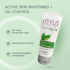 Lotus Herbals Cosmetics WhiteGlow Skin Brightening + Oil Control Facewash 100g