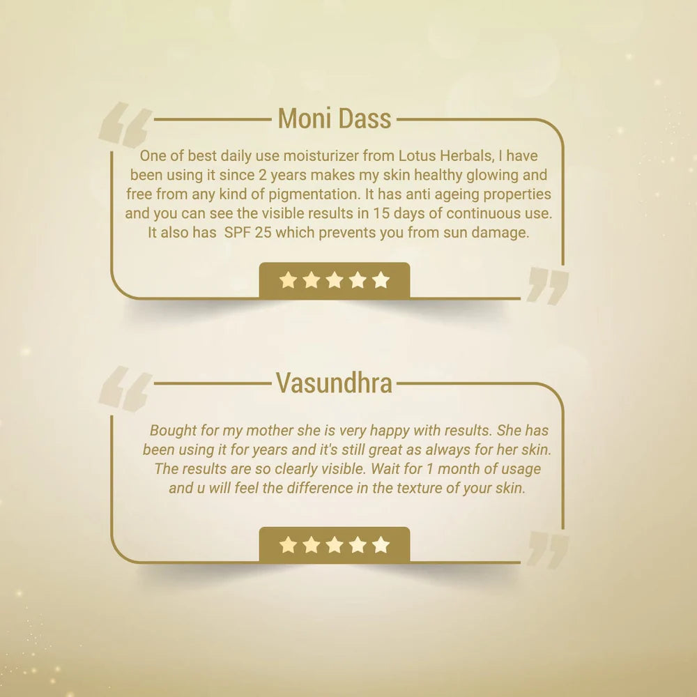 Lotus Herbals Cosmetics YouthRX Wrinkle Defense Day and Night Cream