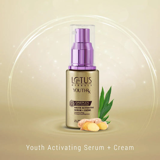 Lotus Herbals Cosmetics YouthRx Youth Activating Serum + Cream 30ml
