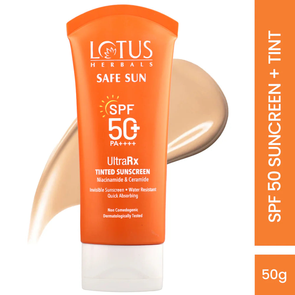 Lotus Herbals Cosmetics Safe Sun UltraRx Tinted Sunscreen SPF 50+