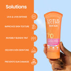 Lotus Herbals Cosmetics Safe Sun Daily Multi Function Sunscreen SPF 70 PA+++ 60g
