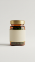 Ayurvedic Tablet Glass Jar