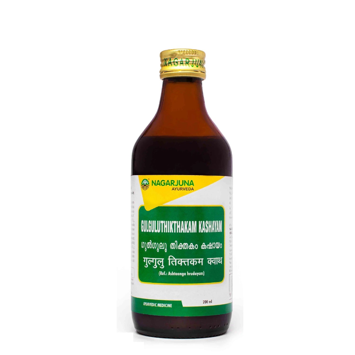 Nagarjuna Ayurveda Gulguluthikthakam Kashayam Liquid 200ml